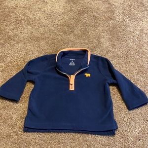 Carter’s pullover 3/4 zip sweater size 6 months
